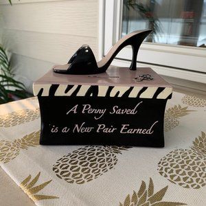 Designer Shoe Piggy Bank